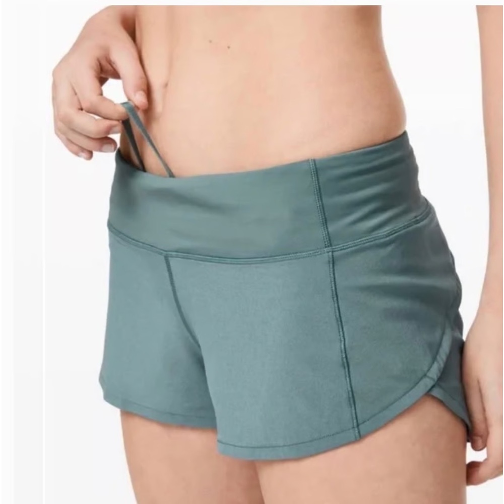 Speed up low rise lined shorts 2.5